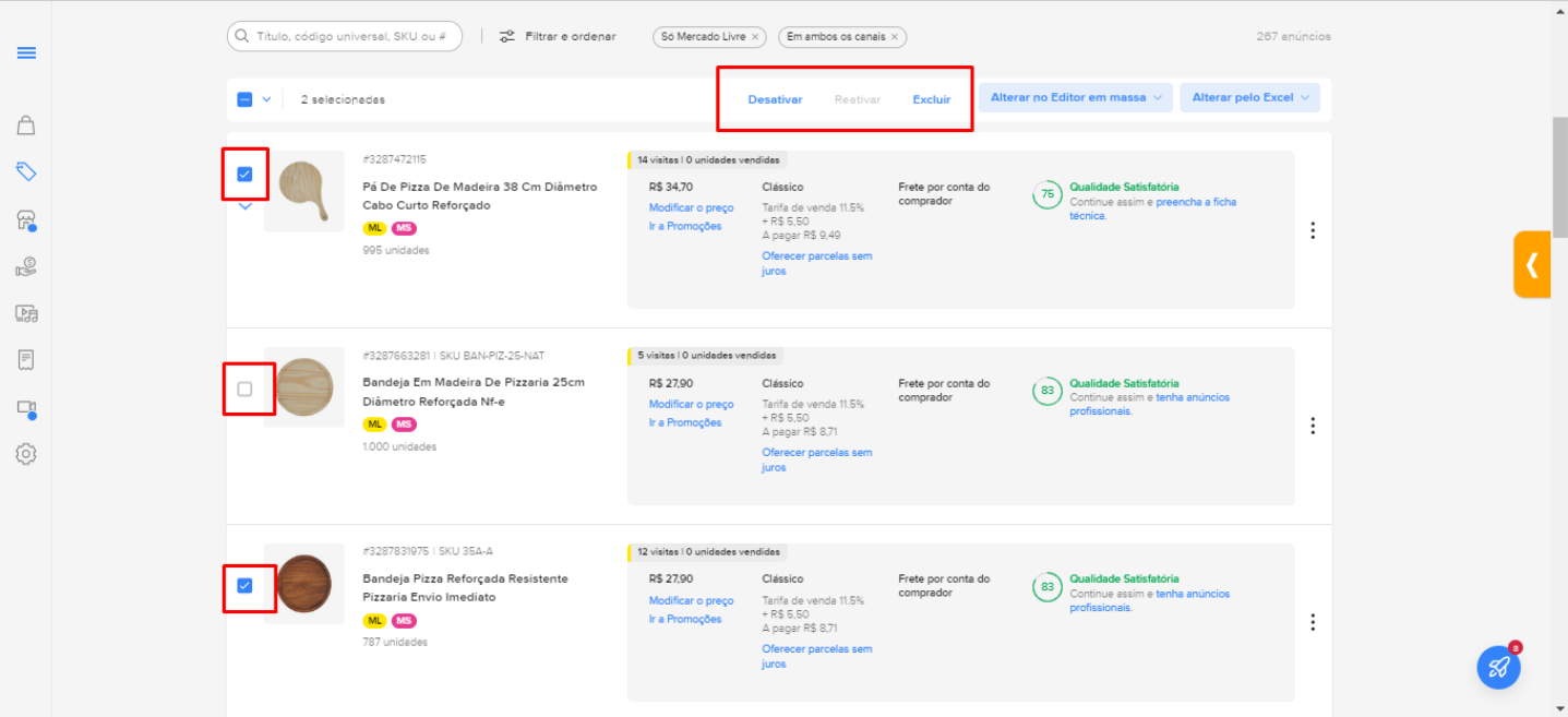 anúncios mercado livre